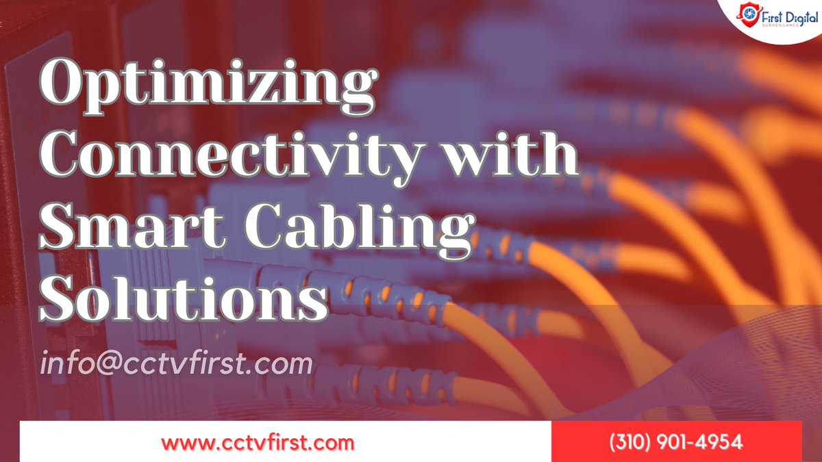 cctv1st's tweet image. 🔌 Optimize your connectivity with First Digital Surveillance! Our smart cabling solutions ensure seamless data flow and system performance. Contact us today! 📞 (310) 901-4954 🌐 cctvinstallation-losangeles.com #SmartCabling #Connectivity