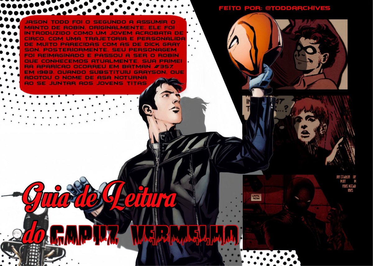 ToddArchives's tweet image. 📚| JASON TODD: GUIA DE LEITURA ATUALIZADO
A JTNBR preparou um guia de leitura atualizado para você que tem vontade de ler a história do Jason Todd nos quadrinhos e não sabe por onde começar, vem conferir!