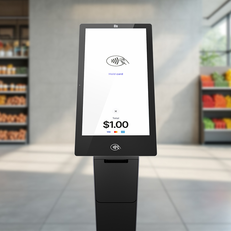 🚀 Exciting news! Elo is expanding the capabilities of our Elo Pay 22" touchscreen with compatibility for Stripe’s Tap to Pay on Android! 💳📲

The powerful Elo Pay 22" self-service kiosk enables businesses to easily accept contactless payments, including American Express, Visa,