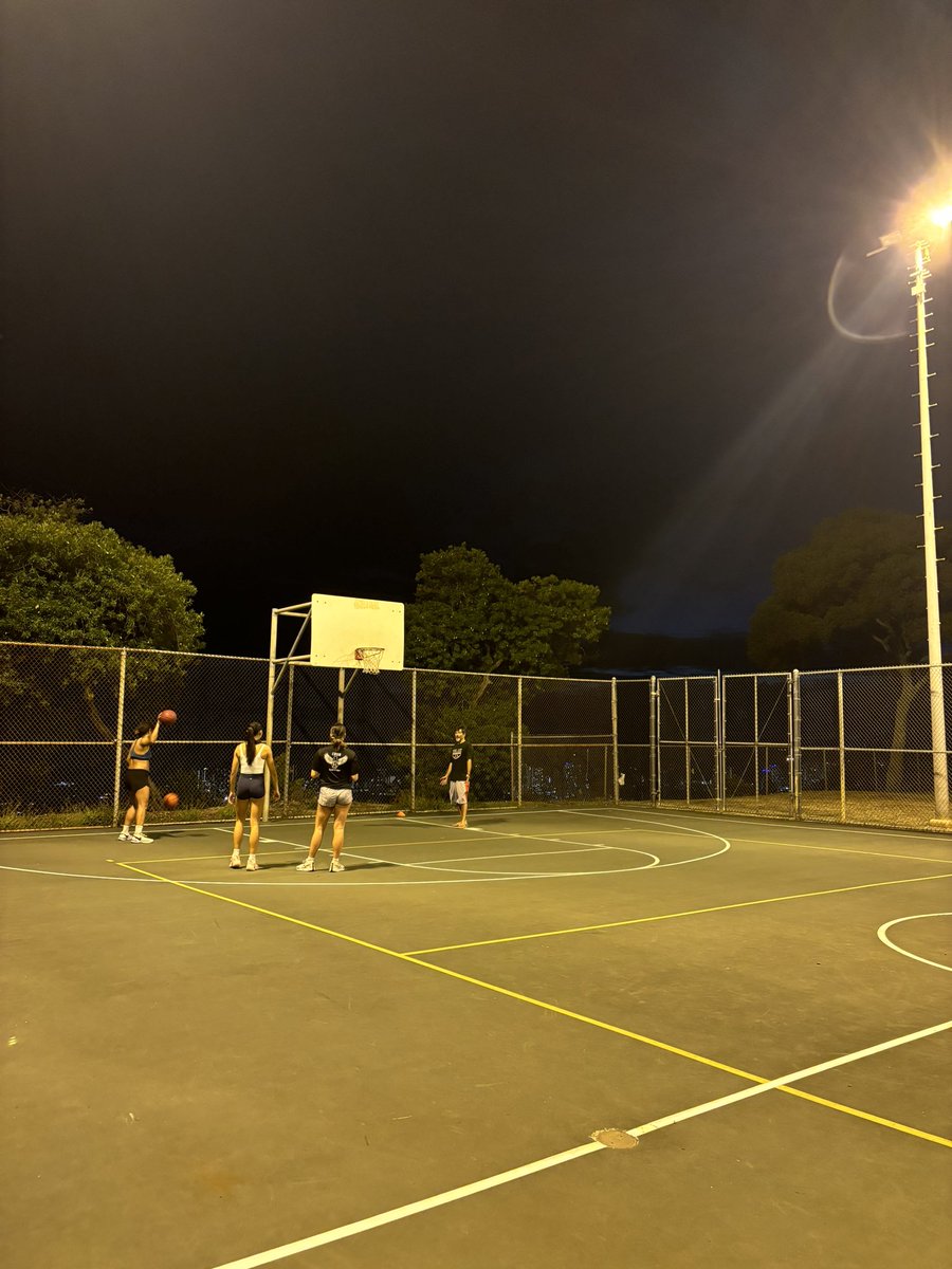Getting some shots up at the park before tryouts… 2 weeks out!!