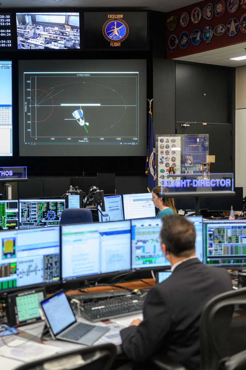 NASA_Johnson's tweet image. Houston, we have an undocking. 

#Crew8 #MissionControl