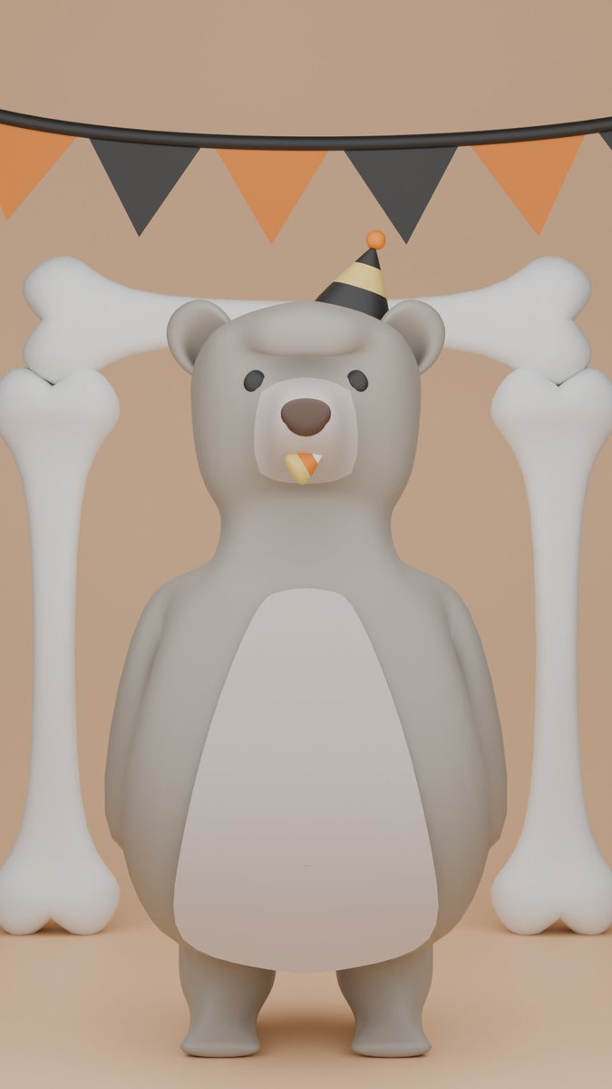 Hola! Me hace mucha ilusión mostrar por aquí también los modelos que he realizado en base al Octobear de <a href="/mokikianimation/">Mokiki Animation</a>🐻🍁

Las temáticas son:
1º Winnie the Pooh / Pesadilla antes de Navidad
2º Somos osos / Beetlejuice
3º Kenai (Hermano Oso) / Bruja
4º Baloo / Halloween