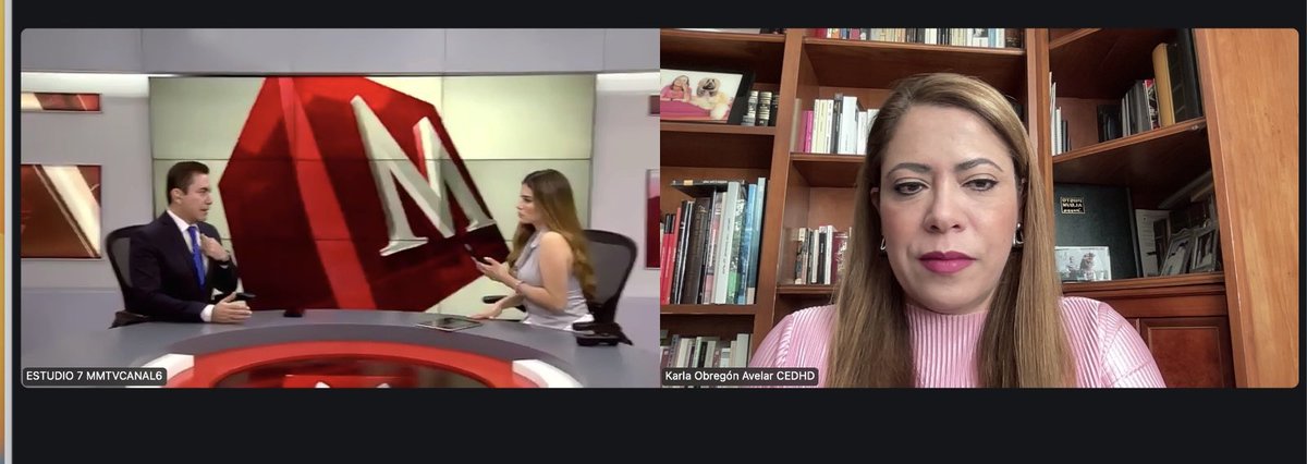 Karla_oa's tweet photo. Aquí les dejo la entrevista relativa a mi aspiración a la CNDH Gracias @mileniotv @SamuelCuervo @pamelaalongoria 

https://t.co/H2XMfOZVTt https://t.co/KUVY8675H5
