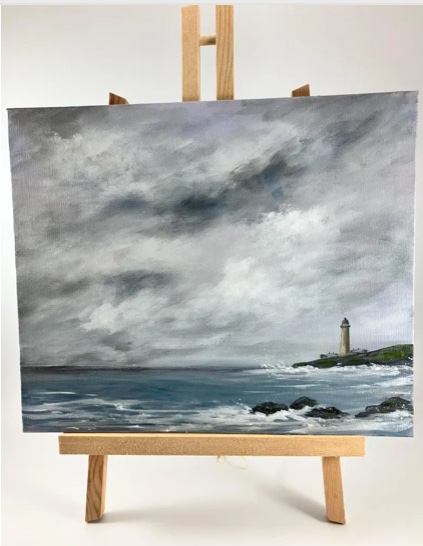 amazingraceart's tweet photo. 🌊Stormy seascape ‘Ardnamurchan’ acrylic painting on canvas board #womaninbizhour #MHHSBD #TheCraftersUK #shopindie 
https://t.co/rHSGCJ9MNn https://t.co/bcbfZXGybY