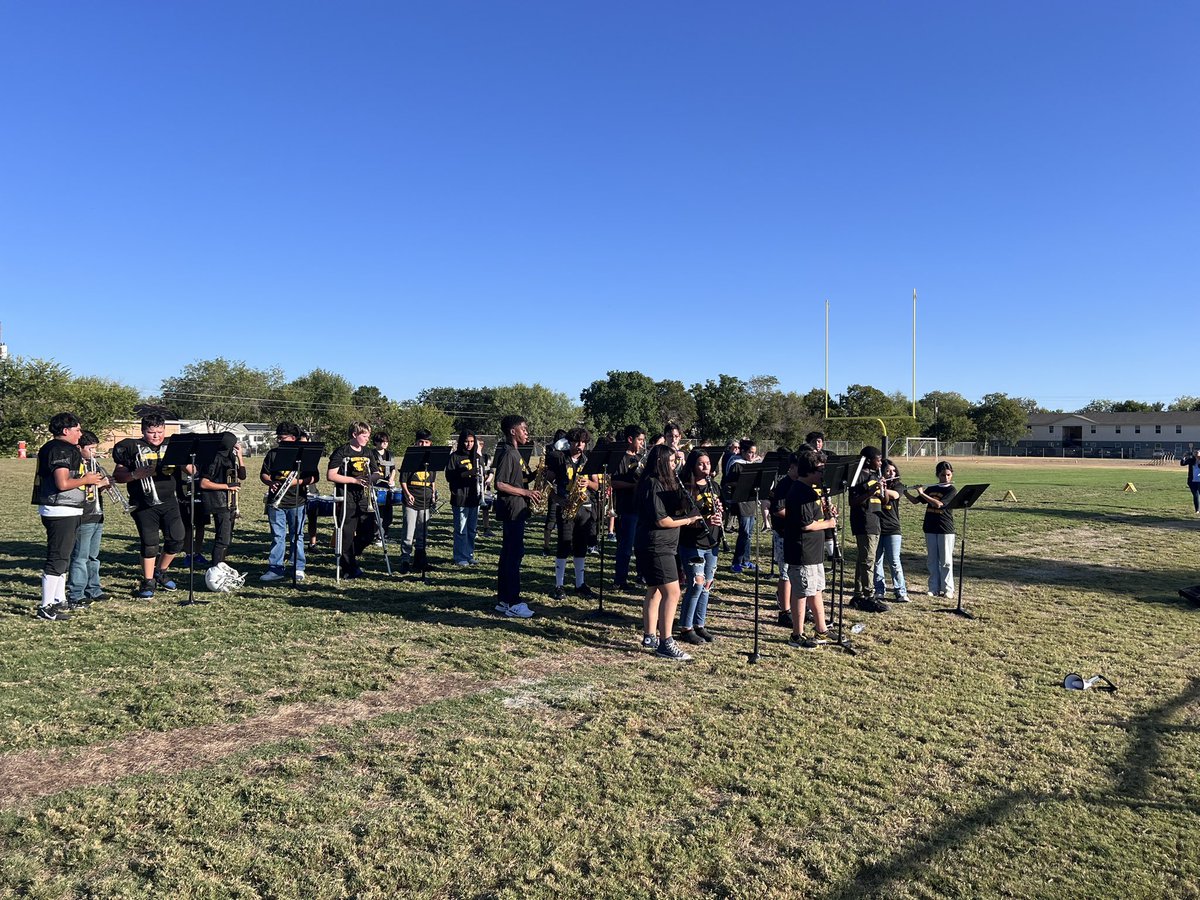 Anson Jones Cougar Band (@ansoncougarband) on Twitter photo We were so happy to perform at the 7th grade football game today!! <a href="/NISDJones/">Jones Middle School</a> <a href="/NISDJonesSTEM/">Anson Jones Magnet School</a> We were so happy to perform at the 7th grade football game today!! <a href="/NISDJones/">Jones Middle School</a> <a href="/NISDJonesSTEM/">Anson Jones Magnet School</a>