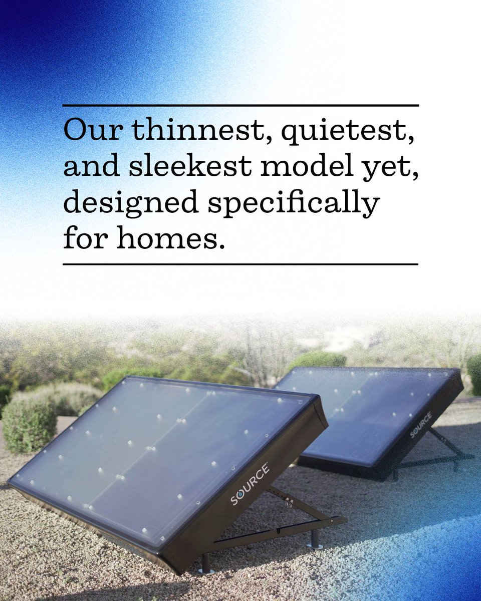 Hydropanel® for homes = an independent source of hydration💧

Hearing client feedback, we made the latest gen of SOURCE® tech sleeker &amp; quieter than ever before–so your household has the most aesthetic, innovative #drinkingwater solution on the market😎 source.co