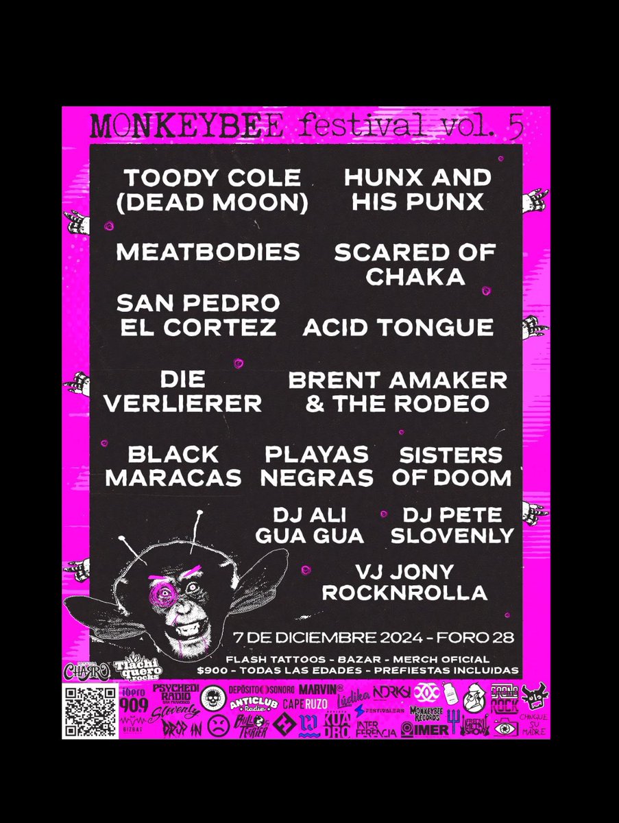 Ve por tus boletos físicos para <a href="/MonkeyBeeFest/">MonkeyBee Festival</a> con los amigos de la <a href="/Labestiaradiomx/">La Bestia</a>. 
Arma tu Paquete Familiar 5x4 y no te quedes fuera de la quinta edición del MonkeyBee Festival.