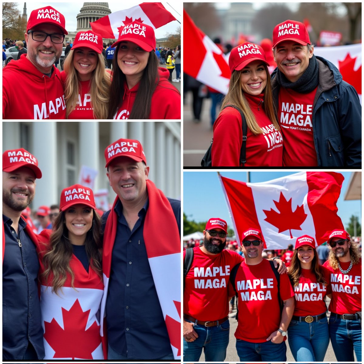 truckdriverpleb's tweet photo. MAPLE MAGA supporters look so patriotic and joyful

Are you one of them? https://t.co/i0evaelNhd