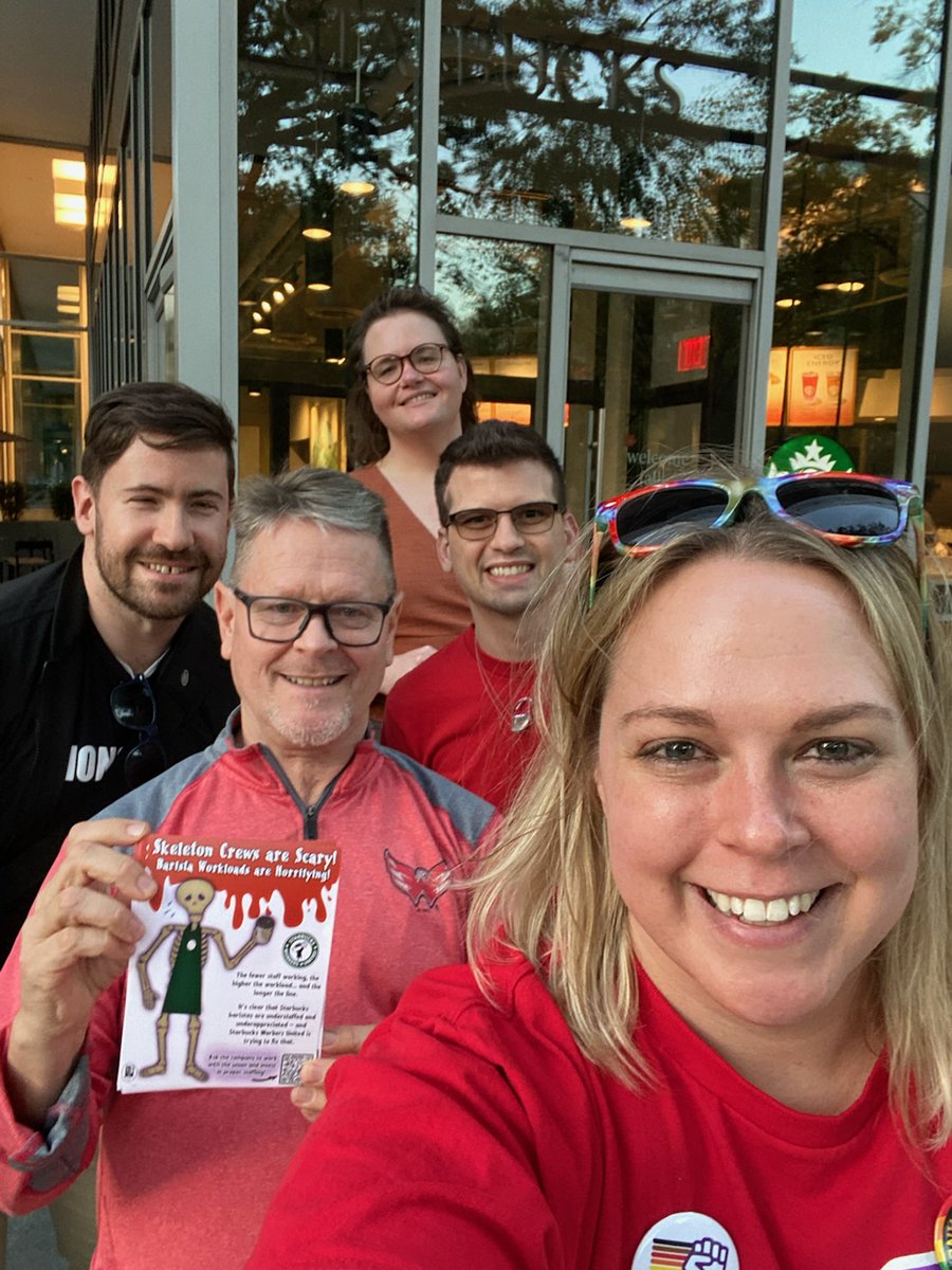 DC-Baltimore Pride at Work (@washbaltpaw) on Twitter photo We stand with <a href="/SBWorkersUnited/">Starbucks Workers United</a>! Tell <a href="/Starbucks/">Starbucks</a> their workers deserve fair wages and staffing levels! <a href="/sbwudc/">SBWU Washington D.C.</a> <a href="/PrideatWork/">Pride At Work</a>
…arbucksworkersunited.controlshift.app/petitions/star… We stand with <a href="/SBWorkersUnited/">Starbucks Workers United</a>! Tell <a href="/Starbucks/">Starbucks</a> their workers deserve fair wages and staffing levels! <a href="/sbwudc/">SBWU Washington D.C.</a> <a href="/PrideatWork/">Pride At Work</a>
…arbucksworkersunited.controlshift.app/petitions/star…