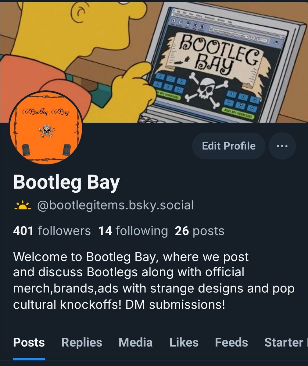 Over on the bluesky app as well! If any of yall are there!