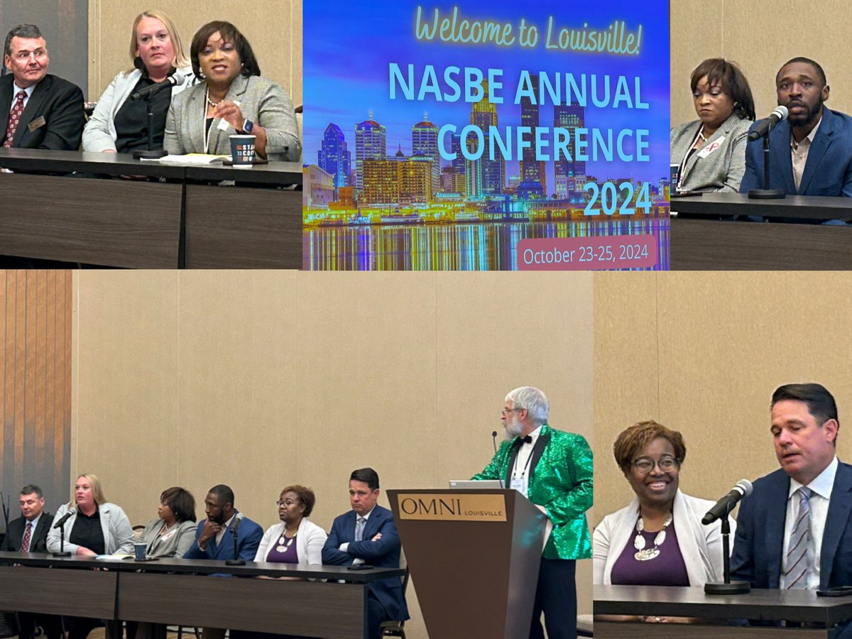 Jefferson County Leadership Academy (JCLA) (@jcpsleads) on Twitter photo We were able to share <a href="/JCPSKY/">JCPS</a> JCLA equity-centered leadership pipeline work with <a href="/NASBE/">NASBE</a> at their national conference today. Thank you <a href="/SUAspLeaders/">Spalding University/JCPS Aspiring Leaders</a> <a href="/LaVonyaJones/">LaVonya D. Jones</a> <a href="/BatesElemPrinc/">Sara Nethery</a> Principal Garrett <a href="/OlmstedNorth/">Olmsted North</a> <a href="/DirectorStroud/">Faith Stroud</a> <a href="/JCPSSuper/">Dr. Marty Pollio</a> for participating on the panel. We were able to share <a href="/JCPSKY/">JCPS</a> JCLA equity-centered leadership pipeline work with <a href="/NASBE/">NASBE</a> at their national conference today. Thank you <a href="/SUAspLeaders/">Spalding University/JCPS Aspiring Leaders</a> <a href="/LaVonyaJones/">LaVonya D. Jones</a> <a href="/BatesElemPrinc/">Sara Nethery</a> Principal Garrett <a href="/OlmstedNorth/">Olmsted North</a> <a href="/DirectorStroud/">Faith Stroud</a> <a href="/JCPSSuper/">Dr. Marty Pollio</a> for participating on the panel.
