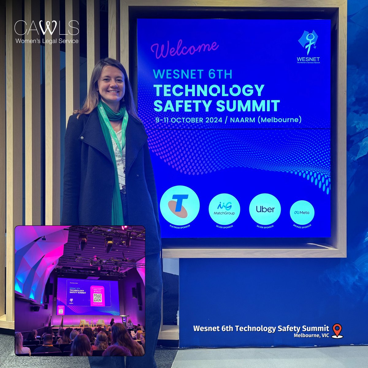 cawls_nt's tweet image. 📍 @cawls_nt recently participated in '@WESNETAustralia's 6th Annual Technology Safety Summit’ in Melbourne, joining national and international experts on technology safety and violence against women 💻

#TechSummitAU #WESNET
