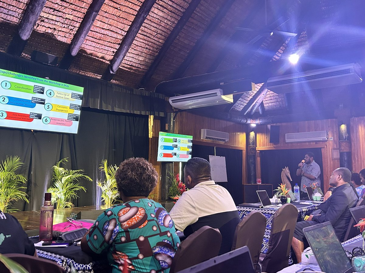 DORT (Divisional Outbreak Response Training) conducted in the Northern Division by Fiji CDC team sponsored by WHO. Great to hear the various experiences &amp; get to know from our public health counterparts ie. IPCOs, surveillance officers, health inspectors, &amp;other HCWs. #DORT