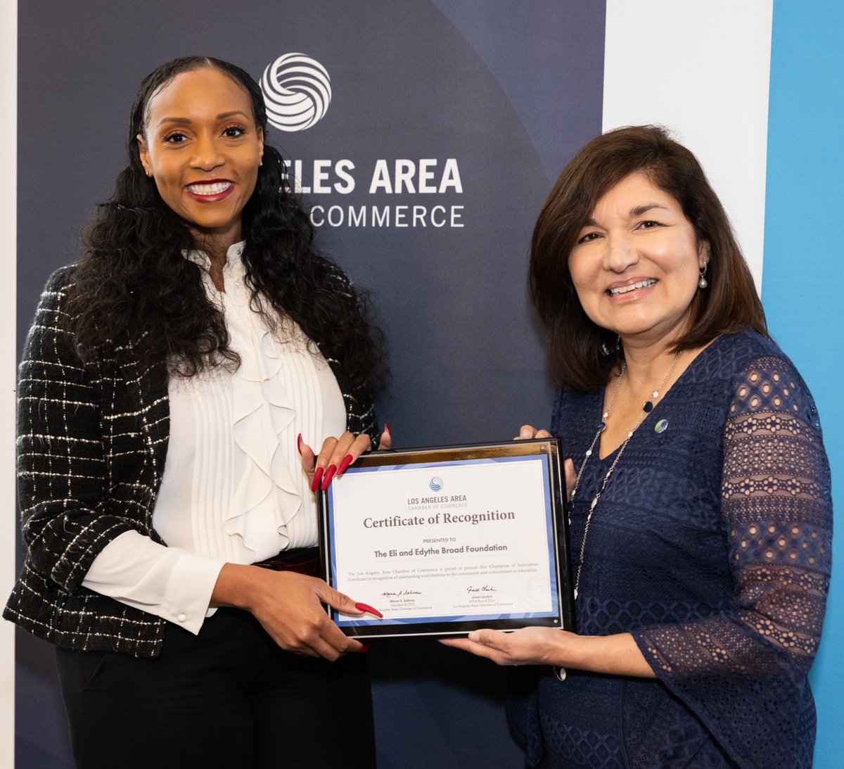 L.A. Area Chamber tweet media