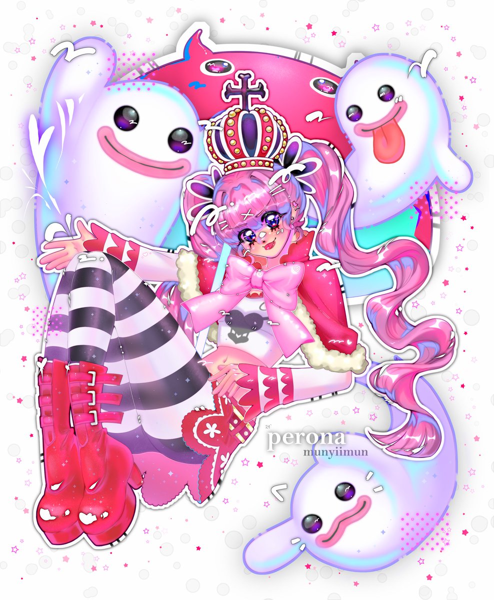 munyiimun's tweet photo. #ONEPIECE Perona 🩷;👻 https://t.co/XDVdUlXtab