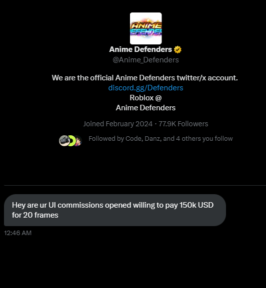 Guys im getting blessed 🙏🙏
#roblox #animedefenders