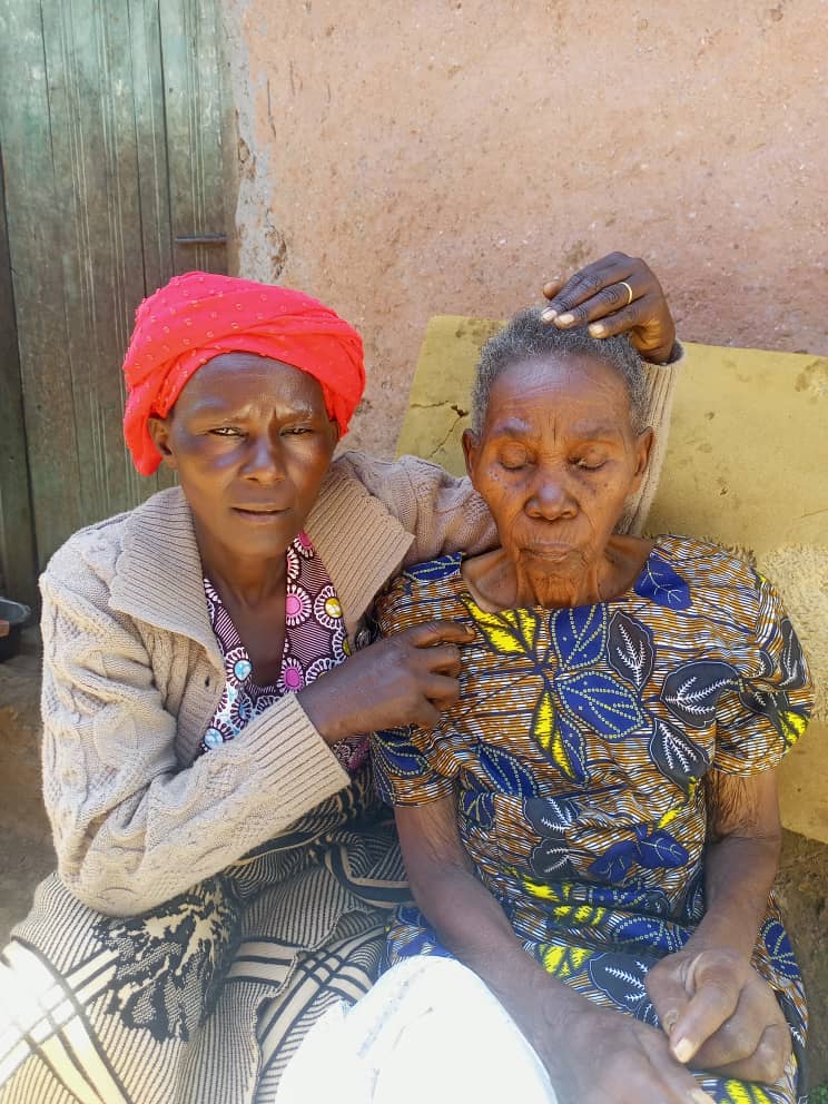 My Aunt with the late mother.