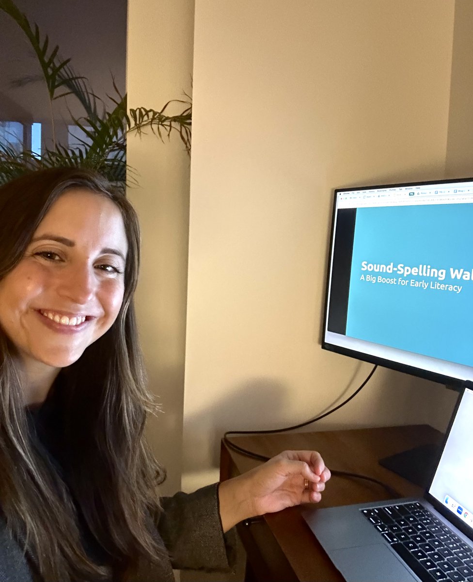 KaitShelt's tweet photo. As Sabrina Carpenter (kind of) says, "I'm working late, 'cause I'm a guest lecturer!"
Had the honor of guest lecturing on Sound-Spelling Walls to college students. Itβs critical to set up our future teachers for success! Grateful to @ReadOrPrison for this experience!
#soundwalls https://t.co/gLo20jBn37