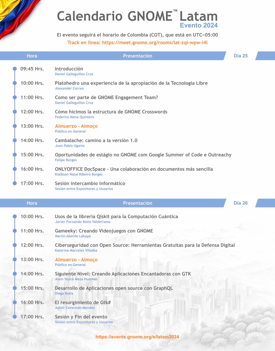GNOME Latam tweet media