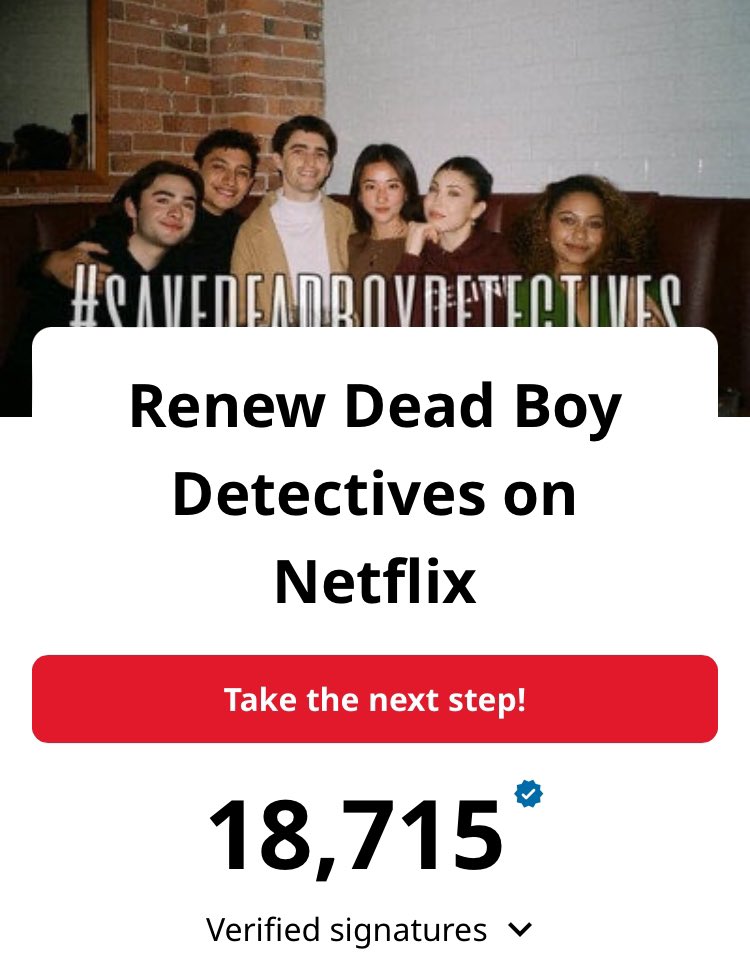 Katring07 | #SaveDeadBoyDetectives tweet media
