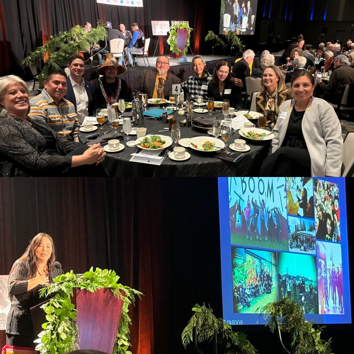 KccClaudia's tweet image. What a powerful program and message today at the annual @ChiefSeaClub luncheon, hearing from speaker Matika Wilbur about #Project562, &amp;amp; the importance of correcting pervasive social narratives about Native Americans - and of course to support the Chief Seattle Club 1/4