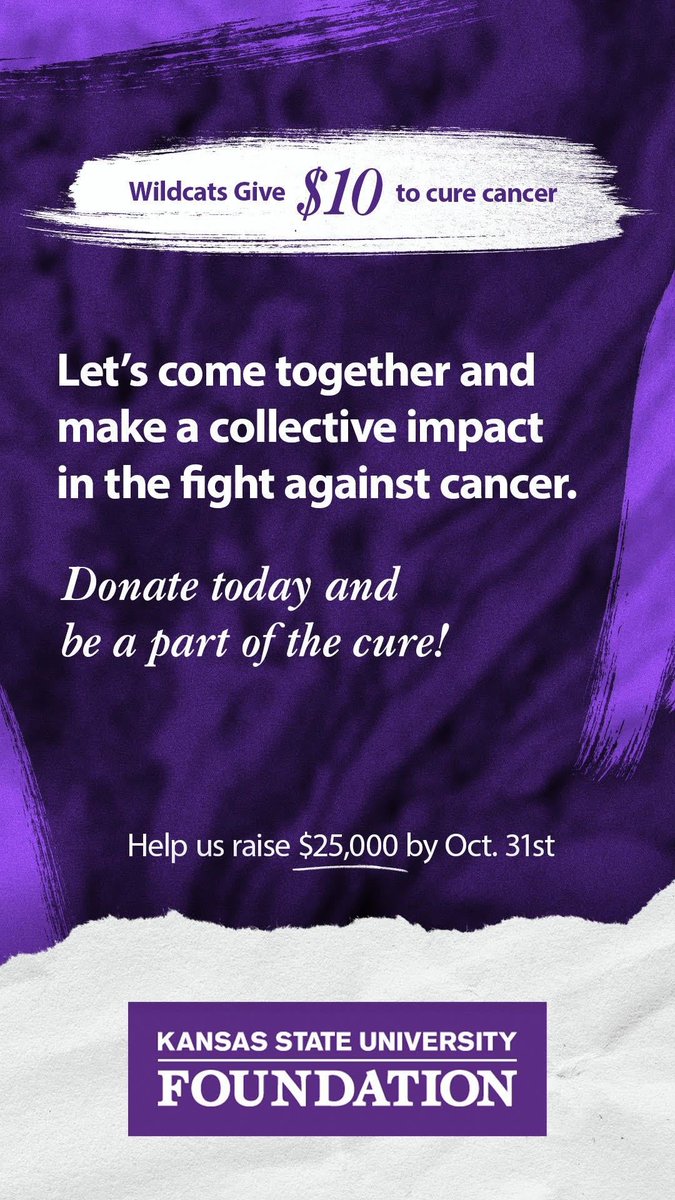 Ty Bowman (@80wman) on Twitter photo Please consider helping in the fight against cancer! ๐ <a href="/WildcatNIL/">Wildcat NIL</a> ๐๐ฝ giving.ksufoundation.org/wildcats-give-โฆ Please consider helping in the fight against cancer! ๐ <a href="/WildcatNIL/">Wildcat NIL</a> ๐๐ฝ giving.ksufoundation.org/wildcats-give-โฆ