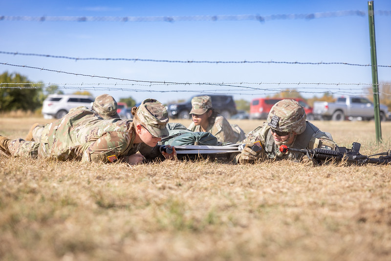 USArmyFortSill's tweet photo. E3B testing continued today with patrol lanes! See more photos πΈ of these #ArmyProfessionals here: https://t.co/v29jGHUuTC
#FiresStrong https://t.co/cL9ofbVnyi
