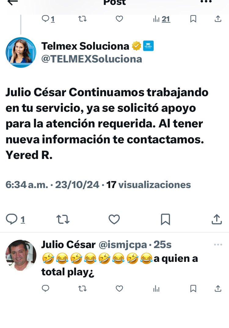 los inútiles de Telmex <a href="/TELMEXSoluciona/">Telmex Soluciona</a> y
<a href="/Fund_CarlosSlim/">FundaciónCarlosSlim</a> <a href="/carlosslim/">Carlos Slim Helu</a> <a href="/carlosslimdomit/">Carlos Slim Domit</a> <a href="/carlosslimdomit/">Carlos Slim Domit</a> 

Después del mensaje número 33