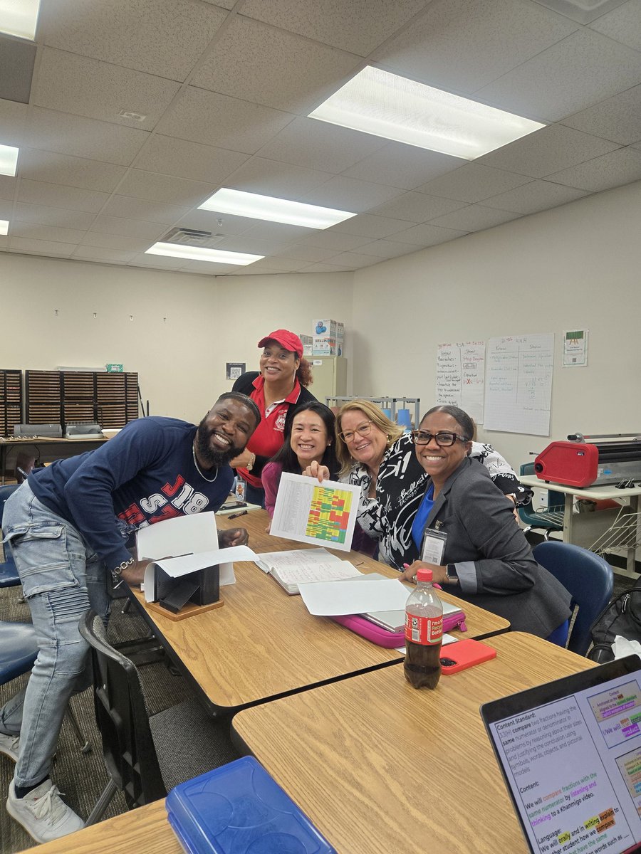 It was a great day to do Dual Language learning walks and collaborate with <a href="/LGE_Owls/">Goodman Elementary</a> leaders. It was exciting to analyze biliteracy data ❤️💙