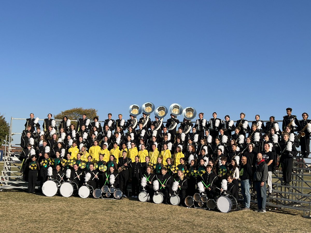 Yet another record breaking weekend for the ADM marching band! The band took home the highest division ranking of a 1, while scoring a school record of 85.1 points! Great job on the 2024 marching bands last performance!!