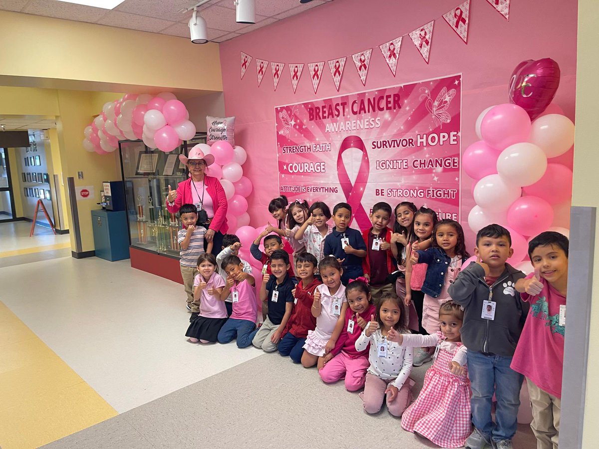 Pink day !!!! Mrs Chavarría’s  Class. 💗💗💯<a href="/BrownElementary/">Brown Elementary</a> <a href="/IrvingISD/">Irving ISD</a>