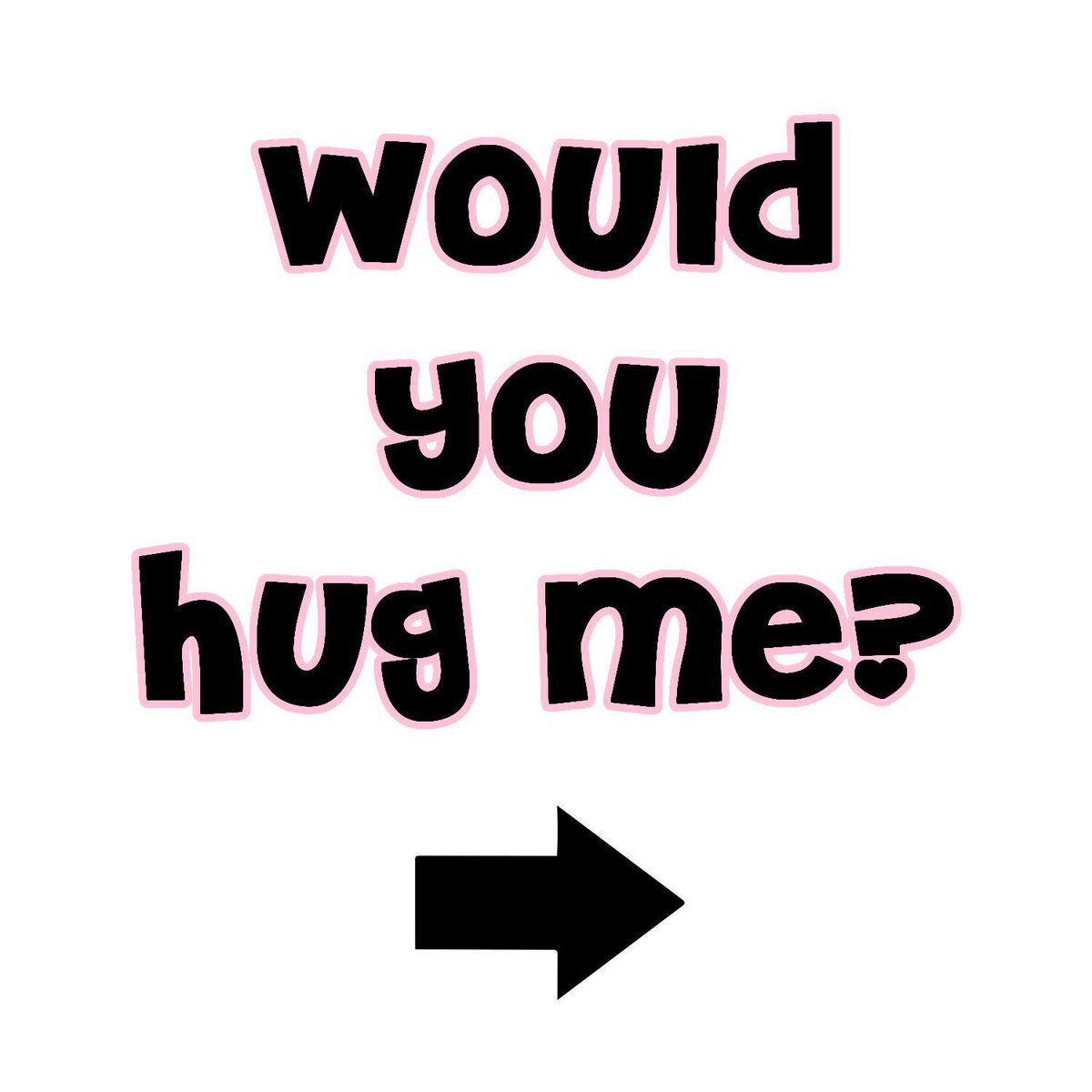 AGlubbable's tweet image. Would you hug me?