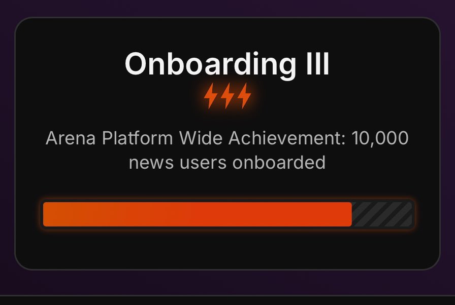phillipliujr's tweet image. Looking like we’re gonna hit the onboarding target by the weekend or sooner! Need to to come up with harder onboarding quests 😂