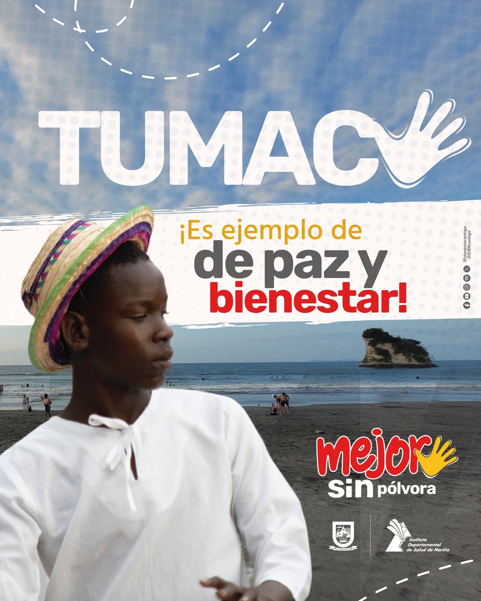 IDSNcontigo's tweet image. Tumaco es ejemplo de paz y bienestar.

Cambiemos los ruidos de la pólvora por el resonar de las tamboras y marimbas del Pacífico.

❤️

#IdsnEstáContigo #CuidémonosTodos #SaludParaLaPaz #Nariño