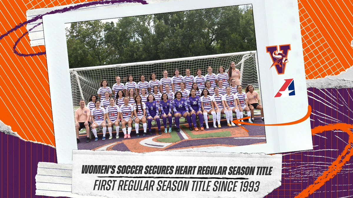 Your 2024 Heart regular season champions! Missouri Valley College women's soccer! #heartwsoc #valleywillroll 🏆🏆🏆