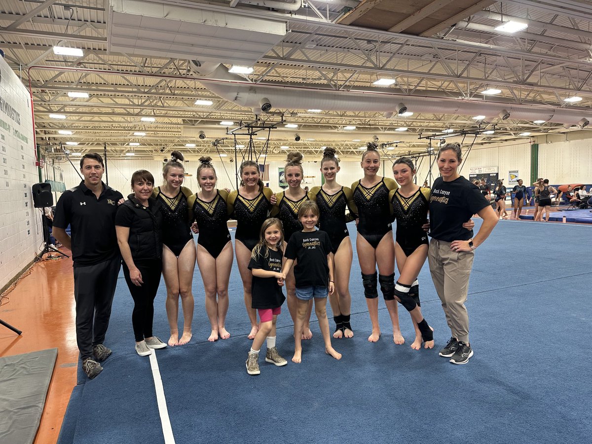 Good luck to our Gymnastics team competing tonight at the league meet at Overland High School. Go Jags!