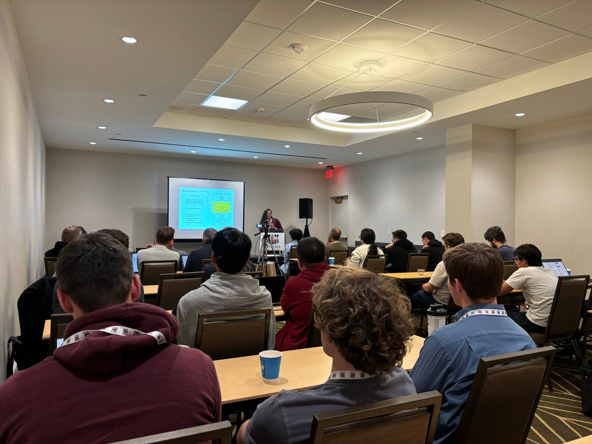 Thomas Thüm (@thomasthuem) on Twitter photo This year's edition of <a href="/GPCECONF/">GPCE</a> is over. We have had lively discussions and the room was so crowded that few participants even had to stand in the back.
Here some impressions from Celeste Hollenbeck's (<a href="/cahollenbeck/">Celeste</a>) inspiring talk on method inlining.
2024.splashcon.org/details/gpce-2… This year's edition of <a href="/GPCECONF/">GPCE</a> is over. We have had lively discussions and the room was so crowded that few participants even had to stand in the back.
Here some impressions from Celeste Hollenbeck's (<a href="/cahollenbeck/">Celeste</a>) inspiring talk on method inlining.
2024.splashcon.org/details/gpce-2…