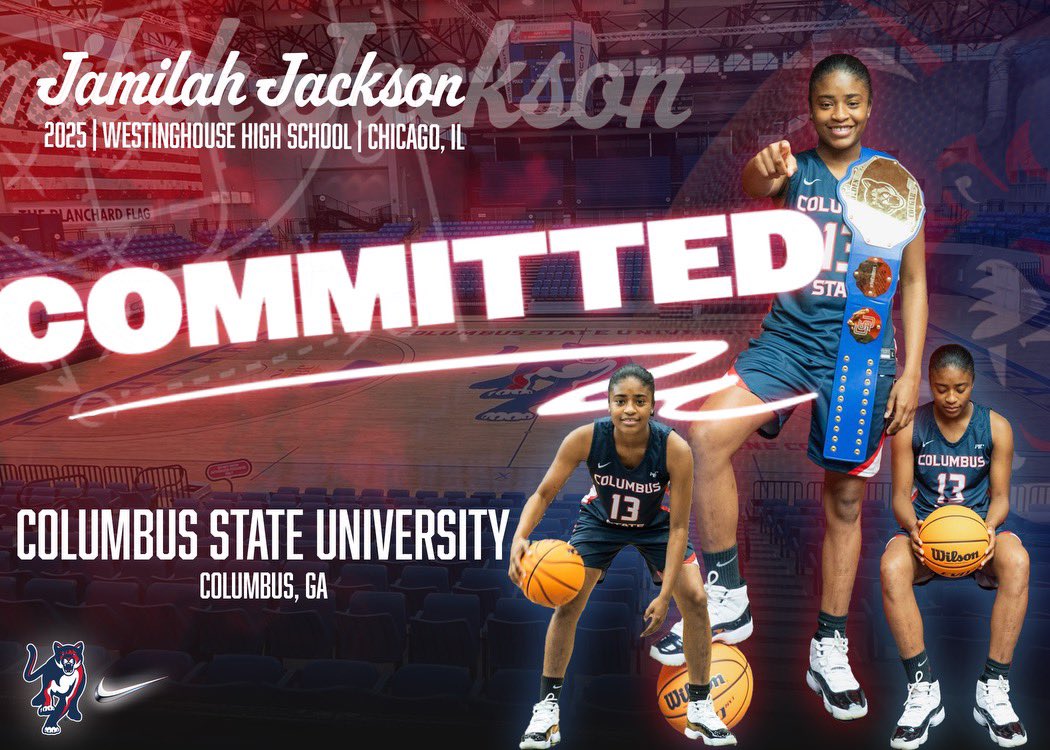 GWCP Lady Warriors Basketball (@gwcp_girlsbball) on Twitter photo Congratulations to our team captain <a href="/JamilahJackson_/">JamilahJackson13</a> on her commitment to play college basketball for <a href="/CSUCougarsWBB/">Columbus State Womenโs Basketball</a> we're extremely proud of you. We know you will go on to do great things on in off the court. #WarriorPride Congratulations to our team captain <a href="/JamilahJackson_/">JamilahJackson13</a> on her commitment to play college basketball for <a href="/CSUCougarsWBB/">Columbus State Womenโs Basketball</a> we're extremely proud of you. We know you will go on to do great things on in off the court. #WarriorPride