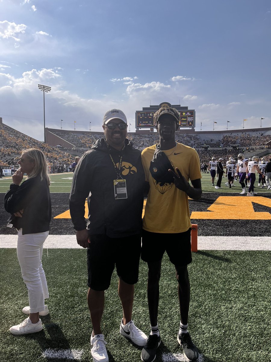 Moustafa Tiea (@mooseopp) on Twitter photo Blessed to have received an offer from Iowa, Thanks <a href="/IowaXC_TF/">Iowa Track & Field/Cross Country</a> for an amazing visit and an awesome game! <a href="/IowaXC_TF/">Iowa Track & Field/Cross Country</a> #GoHawks #FightForIowa #uncommitted Blessed to have received an offer from Iowa, Thanks <a href="/IowaXC_TF/">Iowa Track & Field/Cross Country</a> for an amazing visit and an awesome game! <a href="/IowaXC_TF/">Iowa Track & Field/Cross Country</a> #GoHawks #FightForIowa #uncommitted