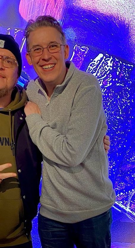 tunaterror's tweet photo. David Howard Thornton explaining his experience with autism and how he’s proud of his identity made me so happy and even tear up a bit, I love this man so much https://t.co/UKobMDf3jx