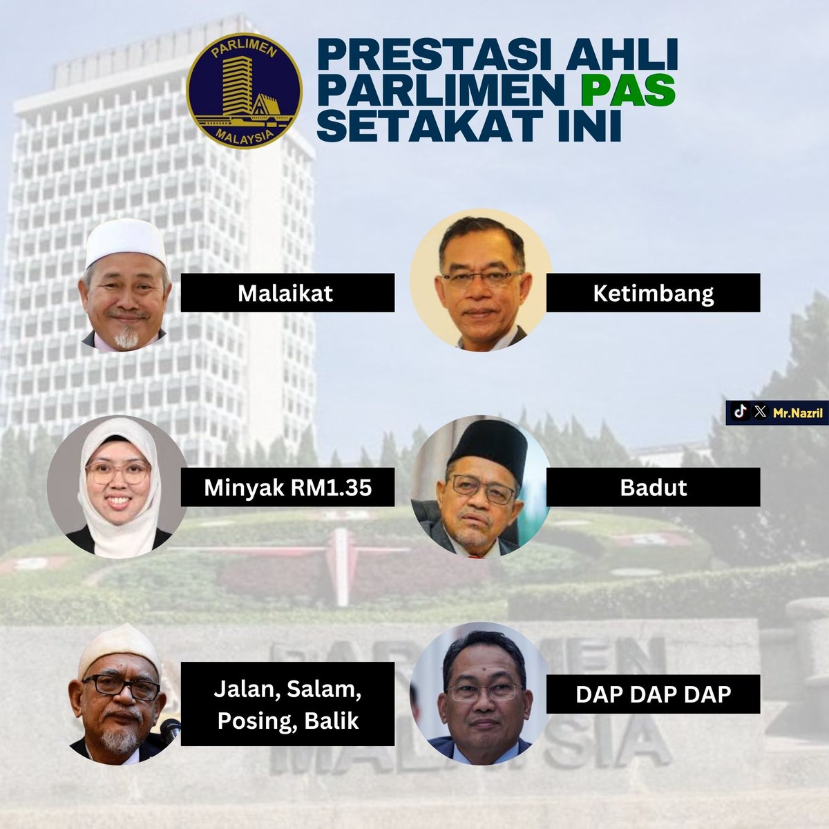 𝗥𝘂𝗺𝘂𝘀𝗮𝗻 𝗦𝗲𝘁𝗮𝗸𝗮𝘁 𝗜𝗻𝗶

So far, "Thumbs Up!" Amat menakjubkan dan  memberangsangkan 👍👍

Parlimen akan sunyi tanpa kebebalan ahli parlimen pembangkang.