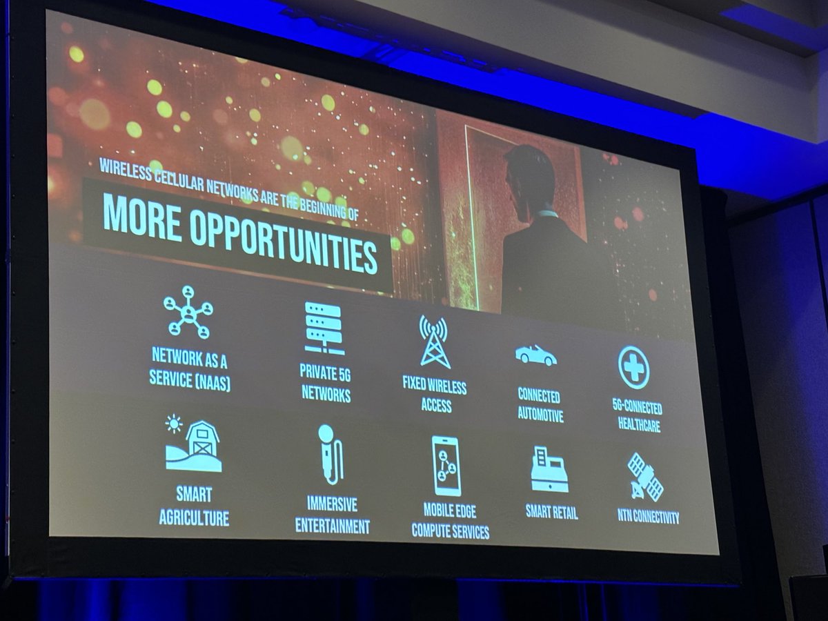 Jeff Fieldhack (@jefffieldhack) on Twitter photo Another <a href="/5GAmericas/">5G Americas</a> has kicked off! Great opening evening. Tomorrow will be filled with round table sessions diving into oRAN, FWA, GenAI &5G, advancements in connected vehicles, NTN, cloud computing for 5G, the path to 6G & more. <a href="/CounterPointTR/">Counterpoint Research</a> Another <a href="/5GAmericas/">5G Americas</a> has kicked off! Great opening evening. Tomorrow will be filled with round table sessions diving into oRAN, FWA, GenAI &5G, advancements in connected vehicles, NTN, cloud computing for 5G, the path to 6G & more. <a href="/CounterPointTR/">Counterpoint Research</a>