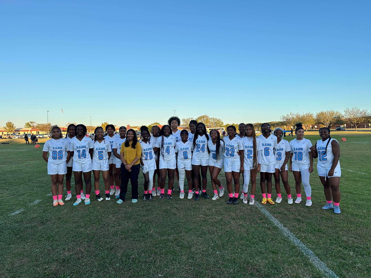 Flag Football Senior night! It’s been fun these 2 years making history as our schools first flag team. Can’t  wait to play for the area championship again in a couple of weeks.