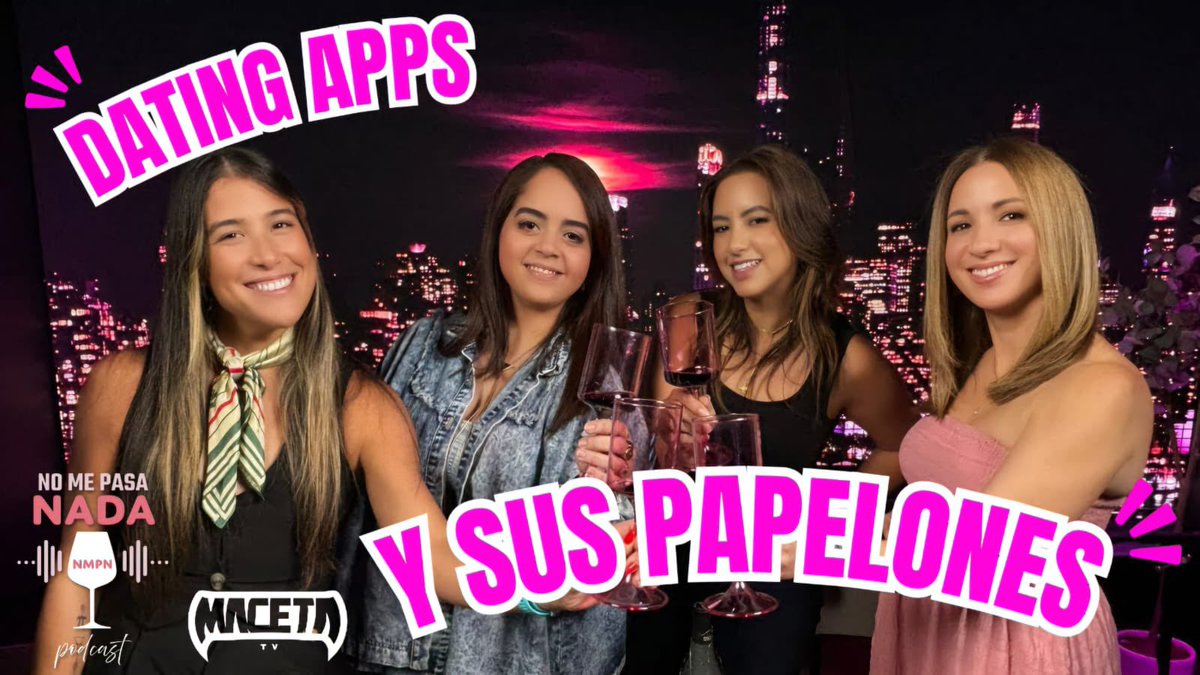 ¡Ya está arriba! 🩷🍷 
#NoMePasaNada

▶️youtu.be/QvHtBo9MpLA?si…