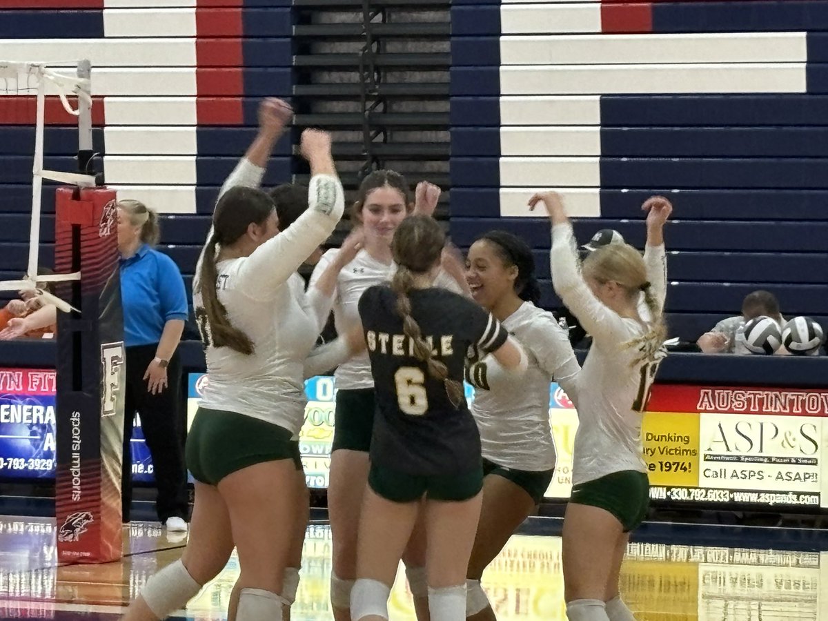 Joseph R. Tellier (@steeleprincipal) on Twitter photo .<a href="/SteeleHSVball/">SteeleBoysVolleyball</a> win the third set 25-13 to advance to the <a href="/OHSAASports/">OHSAA Sports</a> Div II District Finals this Saturday!! πππ
#GreatJobLadies .<a href="/SteeleHSVball/">SteeleBoysVolleyball</a> win the third set 25-13 to advance to the <a href="/OHSAASports/">OHSAA Sports</a> Div II District Finals this Saturday!! πππ
#GreatJobLadies
