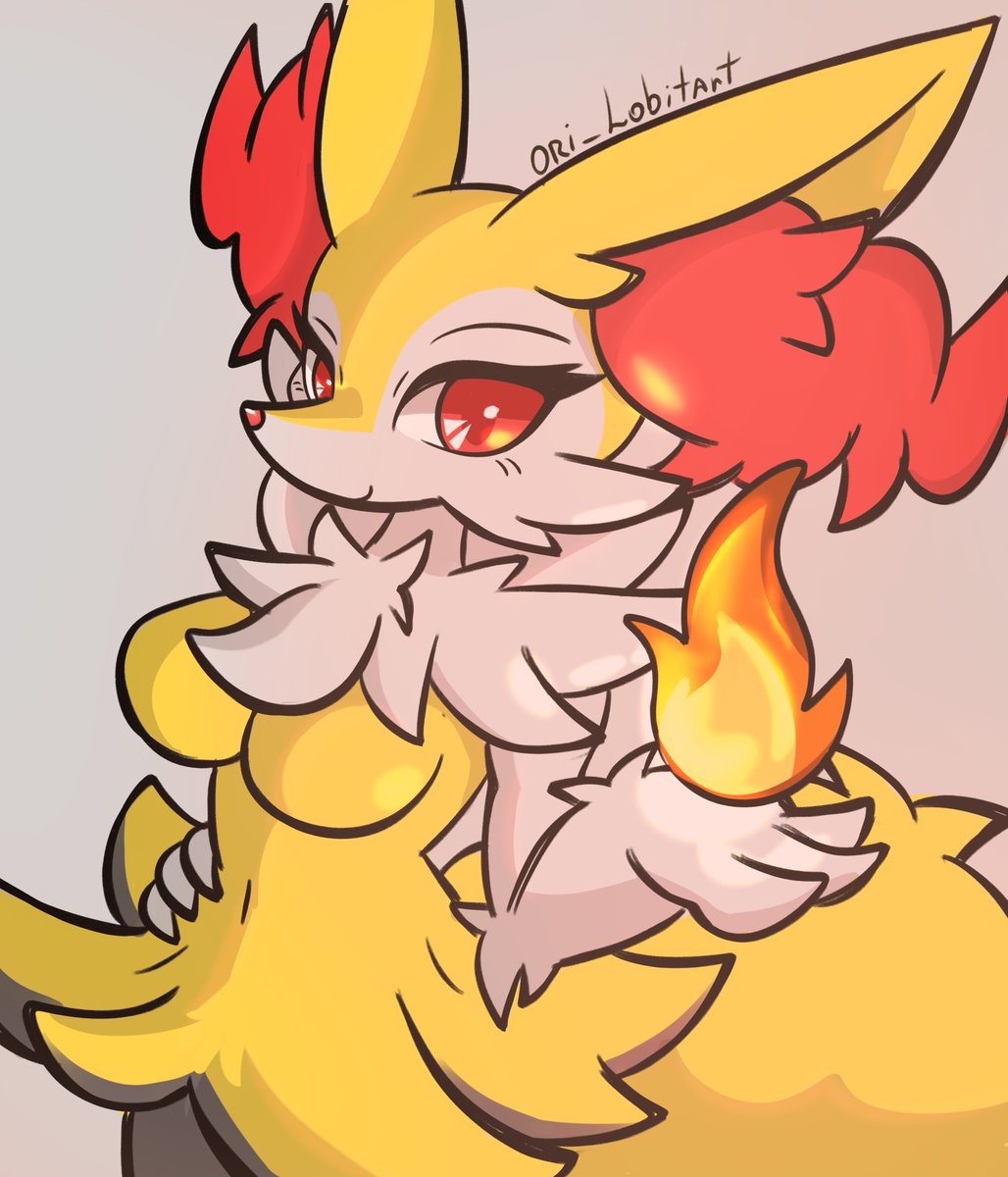 Shislabo's tweet photo. #braixen https://t.co/TrH6oCqHI2