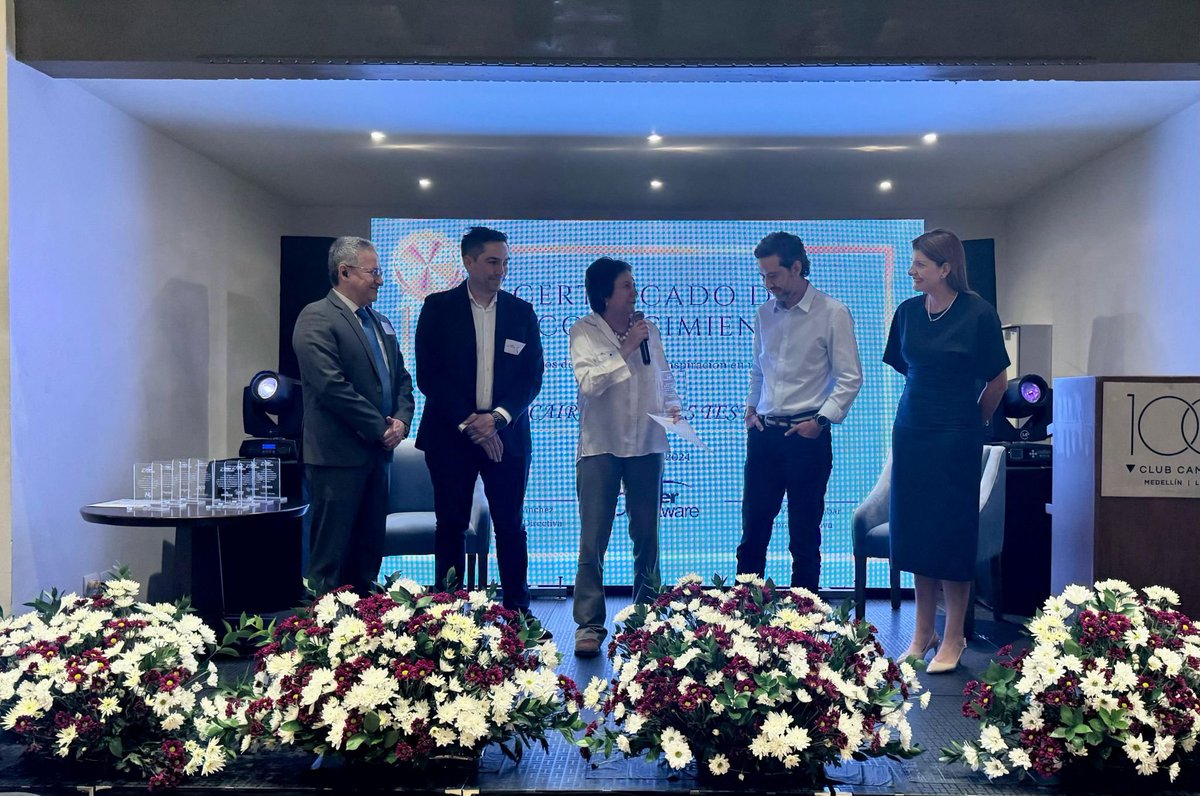 Intersoftware (@intersoftwareco) on Twitter photo 🎖 ¡En #ConexiónTech hicimos un reconocimiento especial a las empresas que nos han acompañado desde hace 20 años. Gracias a su confianza y compromiso, hoy celebramos este aniversario.
<a href="/GlobalMVM/">Global MVM</a>
<a href="/NewsoftSA/">Newsoft S.A.S.</a>
<a href="/SomosPragma/">Pragma</a>
<a href="/TestingChoucair/">Choucair Testing</a> 🎖 ¡En #ConexiónTech hicimos un reconocimiento especial a las empresas que nos han acompañado desde hace 20 años. Gracias a su confianza y compromiso, hoy celebramos este aniversario.
<a href="/GlobalMVM/">Global MVM</a>
<a href="/NewsoftSA/">Newsoft S.A.S.</a>
<a href="/SomosPragma/">Pragma</a>
<a href="/TestingChoucair/">Choucair Testing</a>