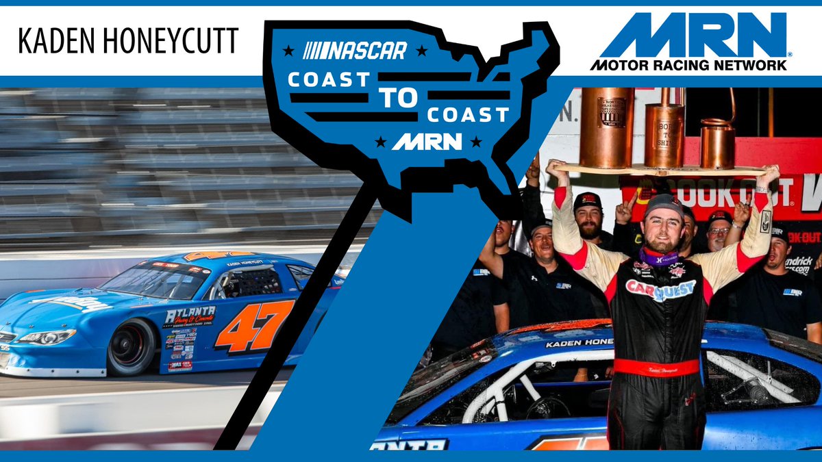 NASCAR Coast to Coast | 10.24.2024

<a href="/chriswilner26/">Chris Wilner</a> is joined by newly crowned <a href="/CARSTour/">CARS Tour</a> Champion <a href="/KadenWHoneycutt/">Kaden Honeycutt</a>!

📺 Watch: youtu.be/uih9QeNEAEs
📻 Listen: art19.com/shows/nascar-c…

#AskMRN | <a href="/NASCARRegional/">NASCAR Regional</a>