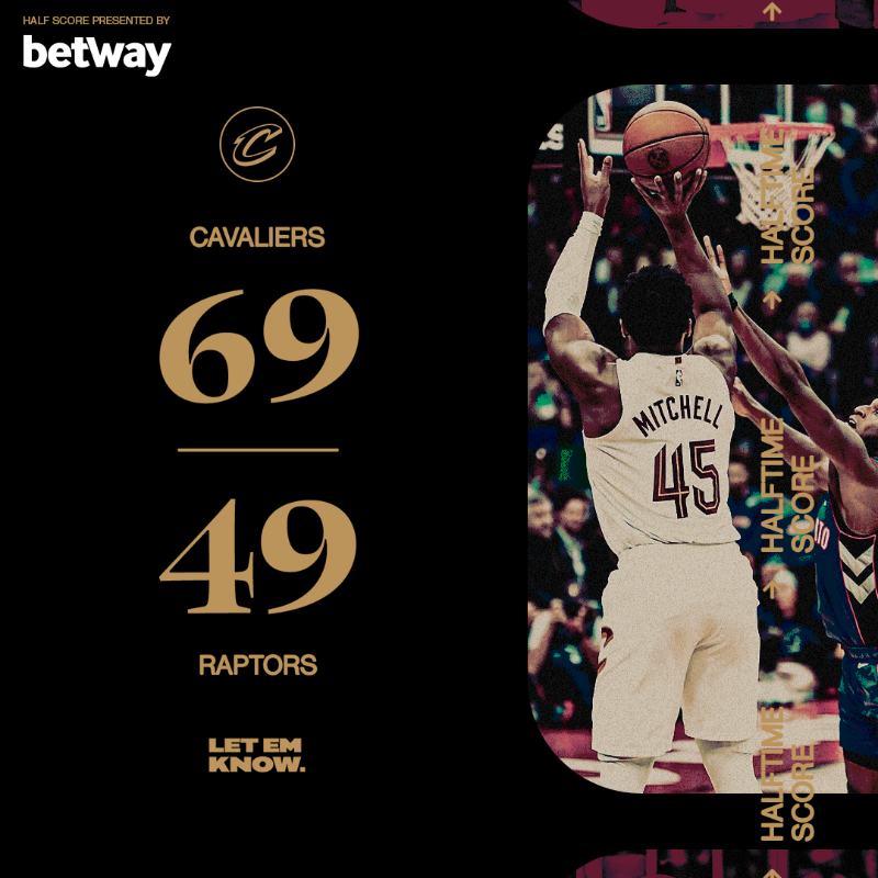 cavs's tweet photo. How we feelin', Cavs Fans? 👀

HIGHLIGHTS &amp; STATS 📊: https://t.co/sLoT1s9FP8

@betwayusa | #LetEmKnow