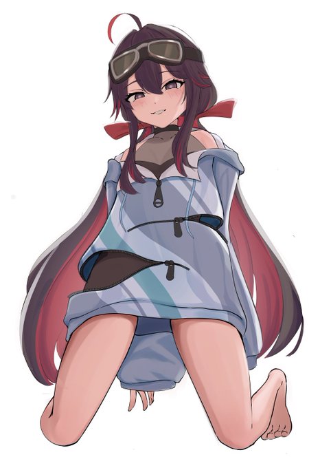 新たな試しでざっくり塗った奴。

オリキャラちゃん。 